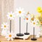6 Pieces Summer Wooden Daisy Nursery Shelf Decor – Boho Daisy Standing Tabletop Decor, Rustic Tiered Tray Signs, Daisy Centerpiece for Party, Table Decoration, Farmhouse Home Desk & Nursery Decor